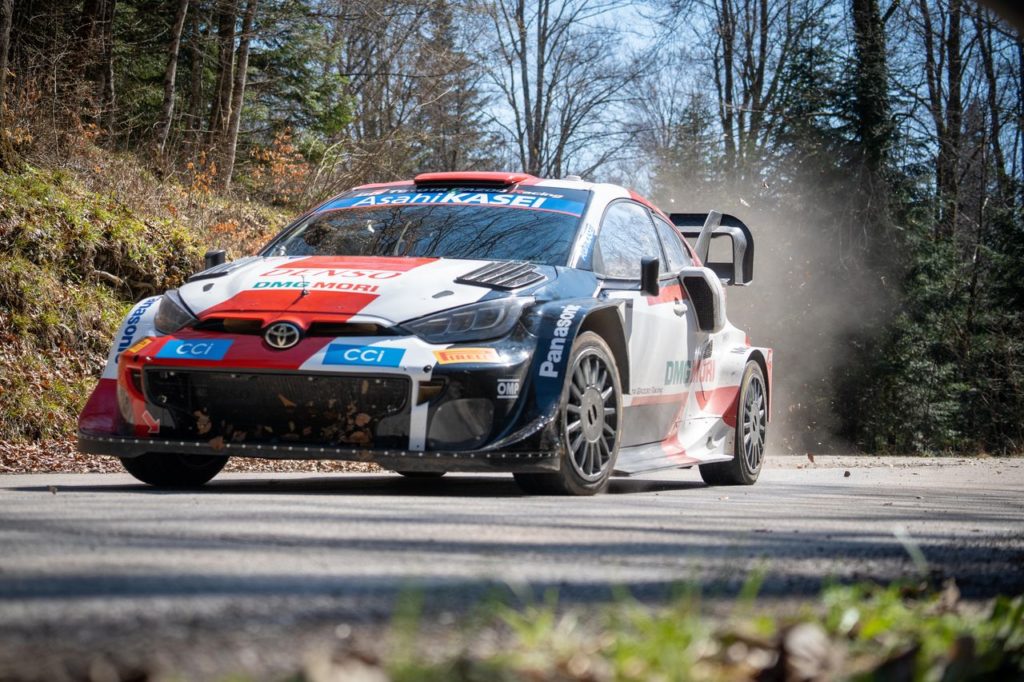 WRC | Toyota e Rovanpera per i primi test stagionali di Pirelli