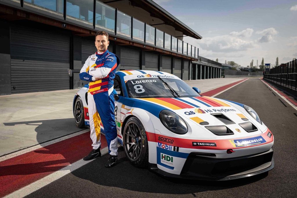 Porsche Carrera Cup Italia | Debutta Jorge Lorenzo con il team Q8 Hi Perform nel 2022