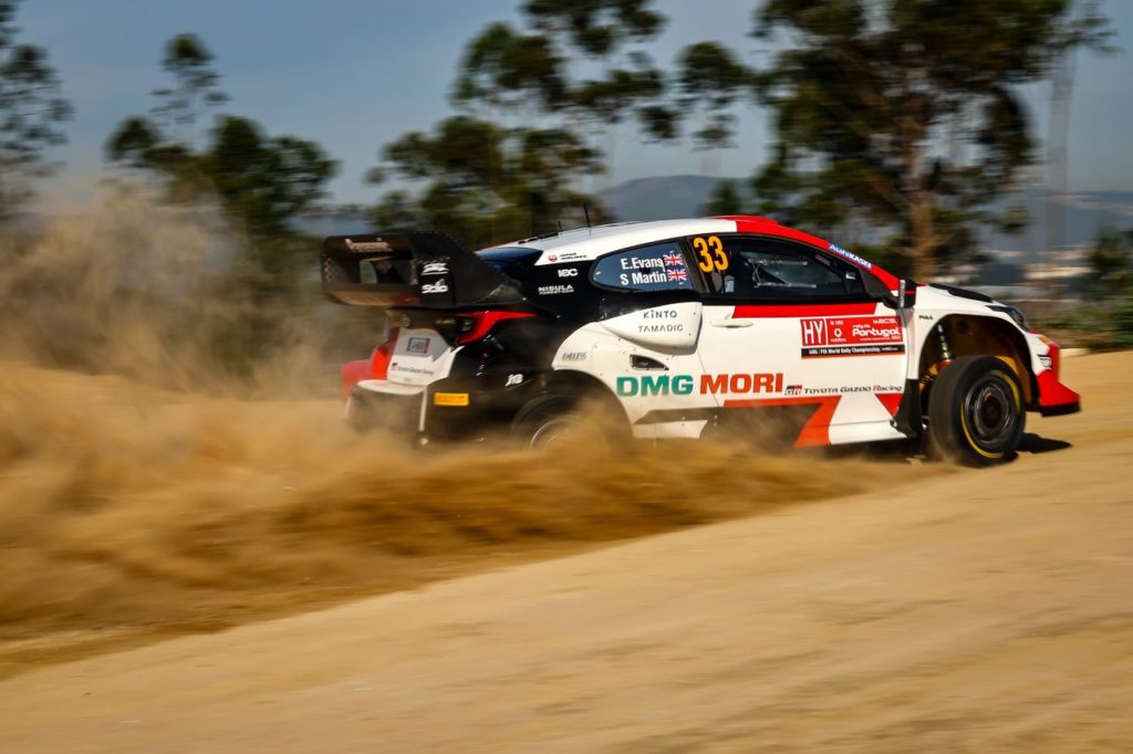 WRC | Rally Portogallo, PS2-PS5: Evans leader, Loeb anche ma si ritira subito dopo