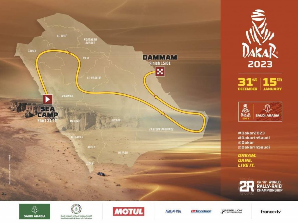 Dakar 2023, i primi dettagli e le novità: percorso più lungo, roadbook solo elettronici