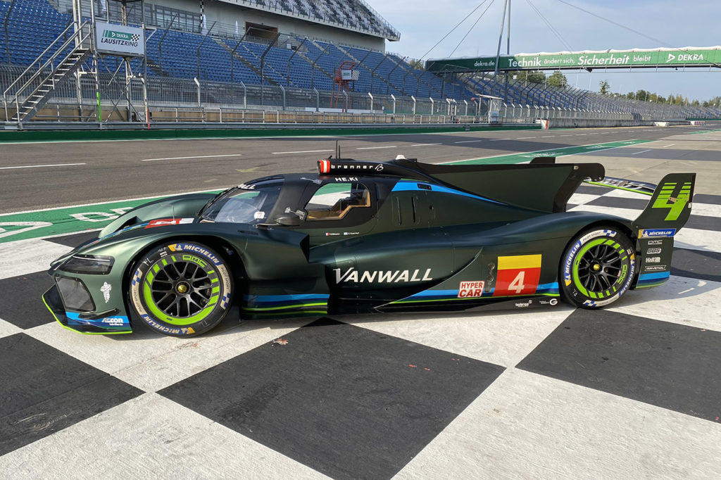 WEC | La Vanwall LMH firmata ByKolles di nuovo in pista al Lausitzring