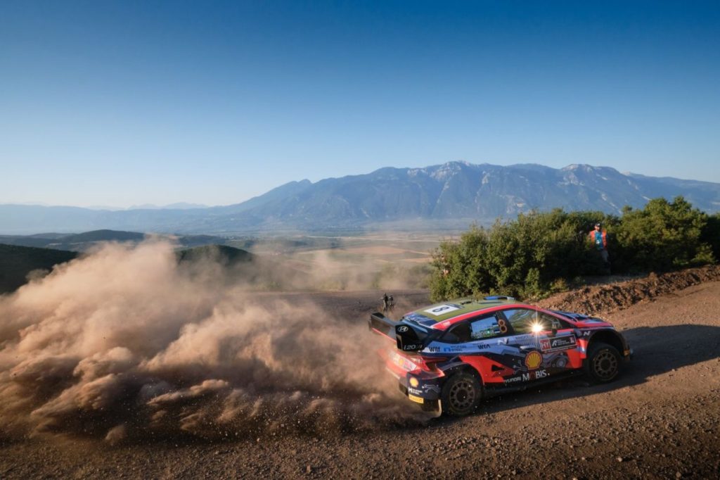 WRC | Acropolis Rally, shakedown: Hyundai in testa, problemi per Loeb