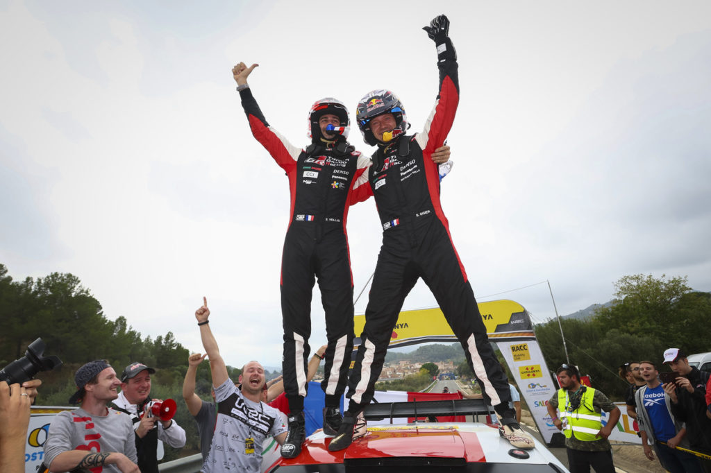 WRC | Rally Spagna 2022, trionfo Toyota: titolo Costruttori e prima vittoria stagionale per Ogier