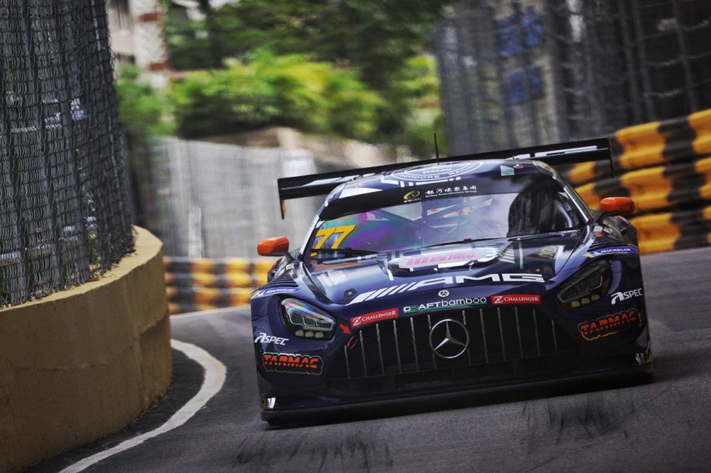 Maro Engel centra la terza vittoria alla Macau GT Cup con Mercedes-AMG