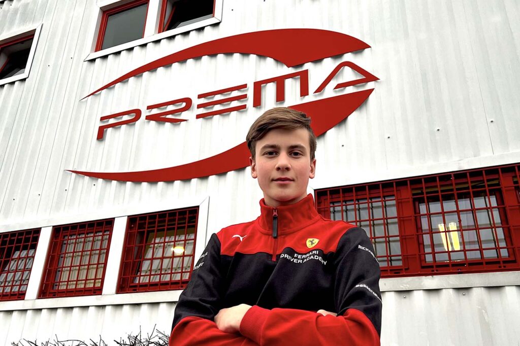F4 Italia | Taponen quinto annuncio di Prema per la stagione 2023