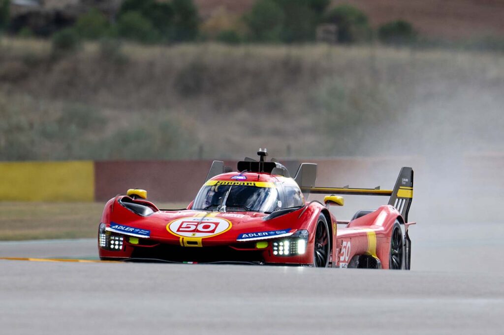 WEC | Ferrari 499P: primo test di durata (con qualche intoppo) ad Aragon