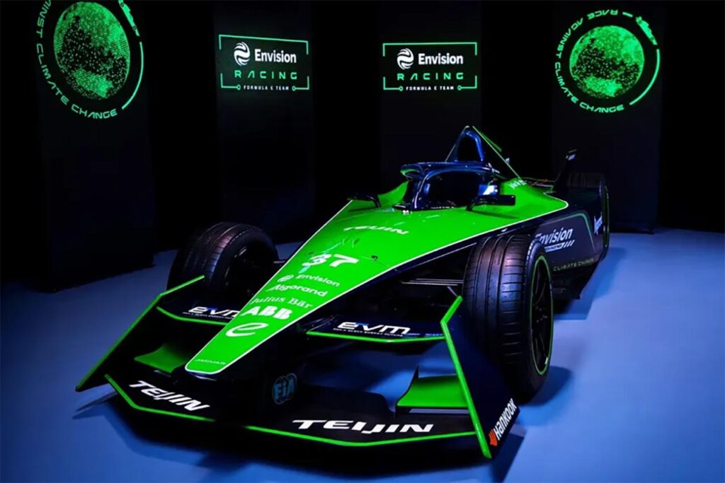 Formula E | Envision nel segno del “green” anche con la nuova Gen3 nel 2023