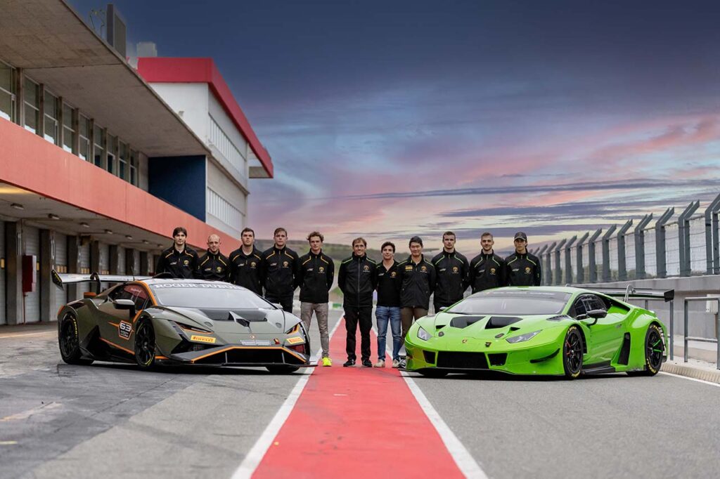 Pulcini e Formal vincitori dei programmi Young Driver e GT3 Junior 2022 di Lamborghini